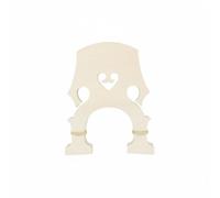 harayaa Ponte per Contrabbasso Sostituzione Regolabile Elemento Musicale Legno Ottimizzazione Suono Funzione Responsiva Adatto per Strumentisti Orchestra, Legno, 1/8