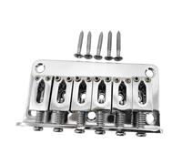 harayaa Ponte Rigido in Metallo di Ricambio Da 76 Mm, Accessori per Strumenti, Cordiera per Chitarra con Vite di Montaggio per Spettacoli Dal Vivo E Concerti