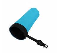 harayaa Porta Bacchette Batteria Custodia Tubo Supporto Strumenti Organizer Sacca Oxford con Supporto Metallo E Fissaggio Sicuro per Set Batteria Concerto, Blu, Blu