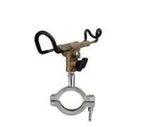 harayaa Porta Canna da Pesca con Morsetto Regolabile in Acciaio Inox per Barche E Rotaie con Supporto Orientabile per Canne da, 25mm, style to 12