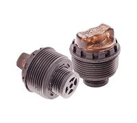 harayaa Pulsante di Precarico Forcella Bici Blocco Forcella Anteriore Regolabile Regolatori di Precarico Forcella Strumento Universale per Riparazion, 30mm