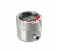 harayaa ratore di Flusso Liquido Contalitri Digitale Contatore Portata ra Volume Totale Rotore Ovale in Lega di Alluminio con Unità Multiple Calibra Ip66, style to 5