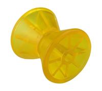 harayaa Rullo Portabarca per Rimorchio in Pvc Giallo Trasparente con Foro da 14 Mm Lunghezza 90 Mm Diametro Esterno 89 Mm per Guida E Supporto Scafo Durante