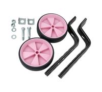 harayaa Ruote di Supporto per Bicicletta per Bambini, stabilizzatori per Bicicletta, Kit di Montaggio per stabilizzatori per Bicicletta, Rosa