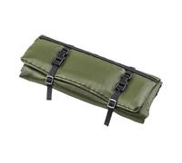 harayaa Sacco a Pelo RC Adventures da Collezione Veicoli creativi Giocattolo Accessori espositore Ornamento per Auto 1/10, Verde 19.8x9.2x1cm