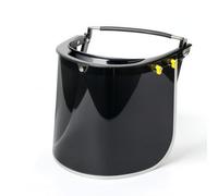 harayaa Schermo Facciale Saldatura Visiera Casco Saldatore Protezione Viso Antiscintille Sollevabile Supporto Regolabile per Elmetti di Adatto a Saldatura, style to 2