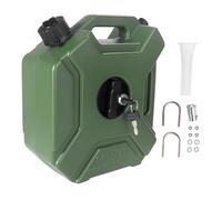 harayaa Serbatoio carburante per Serbatoio benzina e olio con maniglia Accessori pratici Tanica per benzina portatile, Verde, 5 Litri