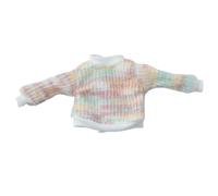 harayaa Set Abbigliamento Bambola Maglione Giacca Top Camicia Capi Combinabili per Creare Stili Diversi con Chiusura Frontale Comoda Adatto a Foto Esposizione Gioco Quotidiano , L