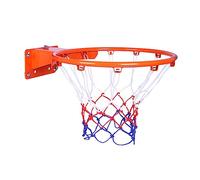 harayaa Set Canestro da Basket, Canestro in Metallo già Assemblato, Giocattolo Sportivo Portatile per Interni Ed Esterni, Adatto a Bambini E Adulti, Ragazzo