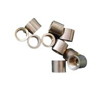harayaa Set da 10 Pezzi di Stecche da Biliardo, Puntali per Stecche da Biliardo, Accessori per Stecche da Biliardo, Punte a Vite per Stecche da Biliardo, Mors, 10,5 mm
