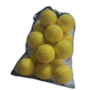 harayaa Set di 15 Palline da Golf per Allenamento Morbide E Durevoli con Sacchetto a Rete per Uso in Casa O All'aperto, Giallo