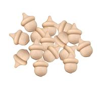 harayaa Set di 15 Trottole in Legno per Bambini, Giocattoli Educativi Dipinti a Mano, Facili da Impugnare, Adatti a Giochi di Gruppo E, di Legno