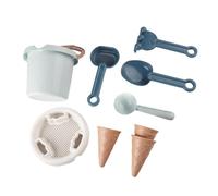 harayaa Set di 9 Giocattoli da Spiaggia E Pale, da Viaggio, Essenziali per, Giocattoli da Neve per Feste, Giardino, Vasca da Bagno, attività Estiv