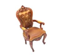 harayaa Set di Sedie da Gioco per Bambole in Miniatura, Design Innovativo per L'Arredamento della Casa delle Bambole, Giallo