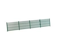 harayaa Simulazione di Recinzione da Giardino, Recinzione ferroviaria, Pannello di modellazione in Miniatura 1/87 per Modello, Verde