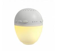 harayaa Sleep Aid Device Macchina Del Sonno Diffusore Sonoro Altoparlante Luce Notturna Rumore Bianco Materiale Sintetico Favorisce il Rilassamento E