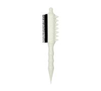harayaa Spazzola per capelli cotonati, strumento per lo styling, da donna, robusta, facile da usare, pettine per cotonare da viaggio, portatile, per il, Bianco