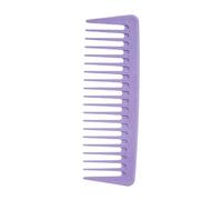 harayaa Spazzola per capelli districante, pettine di paglia di grano, parrucchiere, pettini a denti larghi, spazzola districante per capelli, per barbiere, Viola
