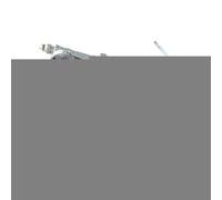 harayaa Spruzzatore di fondo ad, tubi flessibili dritti, spruzzatore blindato automatico, vernice protettiva multifunzionale, Argento