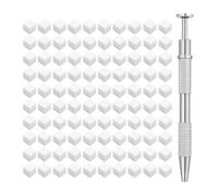 harayaa Spugne per unghie per effetto ombré con penna ergonomica e custodia per riporre le spugne per nail art