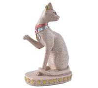 harayaa Statua del Buddha in Meditazione in Pietra Arenaria, Statuetta Intagliata, Decorazione Feng Shui per L'Arte, Come Mostra L'Immagine, 10x6x16cm