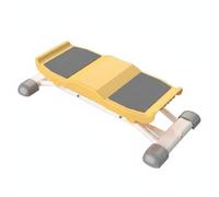 harayaa Stepper da Macchina Step Attrezzatura Allenamento Casa Strumento Cardio Display per Dati in Tempo Reale Struttura Solida in Acciaio Ingombro Ridotto, Giallo
