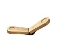 harayaa Strumento per massaggio, da ruotare intorno a occhi, zigomi, mandibola, collo e braccia. Realizzato in legno, è portatile e adatto a donne