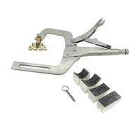 harayaa Strumento Portatile per La Pressatura Dei Tasti con 4 Supporti Imbottiti per L'installazione Della Sostituzione Del Basso Elettrico per Chitarra