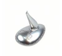 harayaa Supporto Aereo Modello Espositore Base Piedistallo con Plastica E Finitura Argentata Sostegno Stabile con Perno 0.3 Cm Adatto a Q-version Scrivania Scaffale Vetrina Collezionismo Ufficio