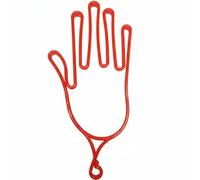 harayaa Supporto Mano Stendiguanti Golf Guanto Ferma Guanti Asciugatore Guanti Leggero Ma Resistente Asciugatura Rapida E Compatibilità Universale Adatto a, Arancione