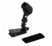 harayaa Supporto Microfono Stand Regolabile Supporto da Tavolo Clamp Girevole Base Antiscivolo Portatile Materiale Plastica E Spugna Protezione Superficie Adatto a Musicisti Cantanti Speaker