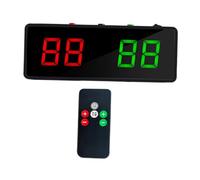 harayaa Tabellone segnapunti elettronico da Biliardo con Telecomando Professionale per Badminton Pratico 26x9,5x3cm Tabellone segnapunti Digitale Portatile