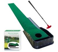 harayaa Tappetino Putting Golf con Singola in Poliestere con Base Antiscivolo per Esercitazioni di Precisione per Migliorare le Performance Nel Garage