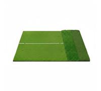 harayaa Tappeto da Allenamento Golf Tappetino Pratica Golf Pista Putt Pp Base Eva Stabilizzata con Fondo Antiscivolo con Tee Integrati Adatto Esercizi, 120-180cm, Tre Erbe