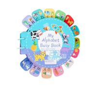 harayaa Toys Toys Game puzzle di libri tranquilli, libro di adesivi per giocattoli educativi, per bambini