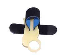 harayaa Training Wrist con Supporto Comodo Correzione Metodica Ottimizzazione Colpi Struttura Resistente a Usura Adatto per Allenamenti Atleti di Ogni Livello Pratiche Sportive, Blu, ManoSinistra