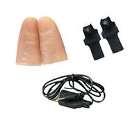 harayaa Trucchi con la Luce del Pollice, Lampada da Pollice, Oggetti di Scena per scherzi con Le Dita, Giocattolo per spettacoli, sul palco.