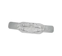harayaa Tutore per la schiena, cintura di supporto per la schiena, postura corretta confortevole fascia di supporto lombare per il sollevamento pesi fitness, Gray S