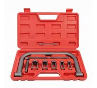 harayaa Valvola Compressore Molla Strumento Testa Cilindro Kit Completo Telaio Semicircolare Acciaio Barre Filettate Boccole Adattatore Perno Dritto con