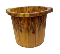 harayaa Vasca per pediluvio, ciotola per pedicure con manico, vasca per massaggio, regalo per la casa, secchio per lavaggio piedi, vasca per ammollo piedi per, L