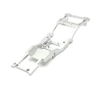 harayaa Vehicle Chassis Frame Telaio Auto RC Struttura Basamento Supporto in Metallo Leggero E Robusto con Design Monopezzo E Viteria Compatibile con 1 12, Argento