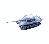 harayaa Veicolo Militare Jagdtiger Modello Corazzato Carro Armato in Formato Compatto Fedele Miniatura con Particolari Realistici Adatta a Collezionisti Scrivania Esposizione Spazi Tematici, Bianco