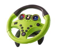 harayaa Volante Giocattolo Bambini Simulazione con Suoni Realistici Giocattolo Educativo Musicale Attività Interattiva con Fissaggio a Ventosa Ad, Grande Base Verde, Taglia unica bambino