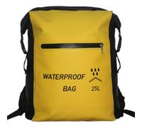 harayaa Zaino Impermeabile Dry Trekking da Nuoto PVC 500D con E Spallacci Imbottiti Mantiene Abiti E Asciugamani Asciutti Adatto, Array, Giallo, 25L