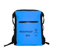 harayaa Zaino Impermeabile Dry Trekking da Nuoto PVC 500D con E Spallacci Imbottiti Mantiene Abiti E Asciugamani Asciutti Adatto, Array, Blu Cielo, 25L