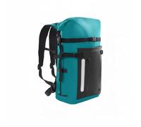 harayaa Zaino Impermeabile Outdoor Stagno Trekking Subacqueo Borsa Tenuta Stagna PVC con Spallacci Regolabili E Schienale Traspirante, Blu, Blu Pavone, 20L