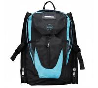harayaa Zaino Porta Pattini Borsa Multitasche Roller Organizer Materiale Durevole Tracolla Spessa Adatto per Attività Sportive Scuola Tempo Libero, Black Blue, L