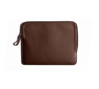 Harber London - Custodia sottile in pelle per iPad Pro N7 | Ideale per iPad 10.2" (2019/2021) e dimensioni simili | Marrone scuro | Realizzata a mano con materiali certificati