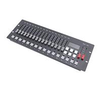 HarBin-Star DMX Controller 256 canali DMX512 Controller Console, DJ Light Controller, 16 programmi di memoria e 100 fasi di programmazione, DMX luce per feste di famiglia, discoteca, palcoscenico