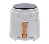 HarBin-Star Friggitrice ad aria calda, 8 l, 1400 W, friggitrice ad aria calda, friggitrice ad aria con touch screen digitale LED, friggitrice a dieta, senza olio, 60-200 ℃ (bianco)